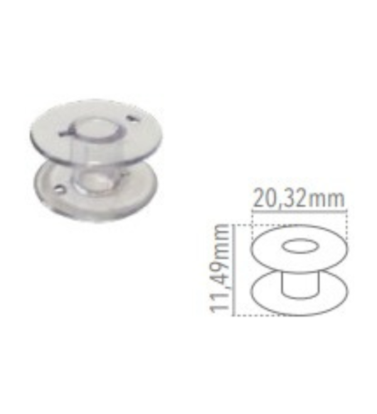 Bobine Universal em Acrílico