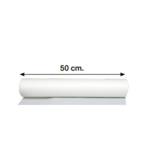 Entretela Rasgável Base de Bordado Branco 50g Rolo de 50cm X 25m