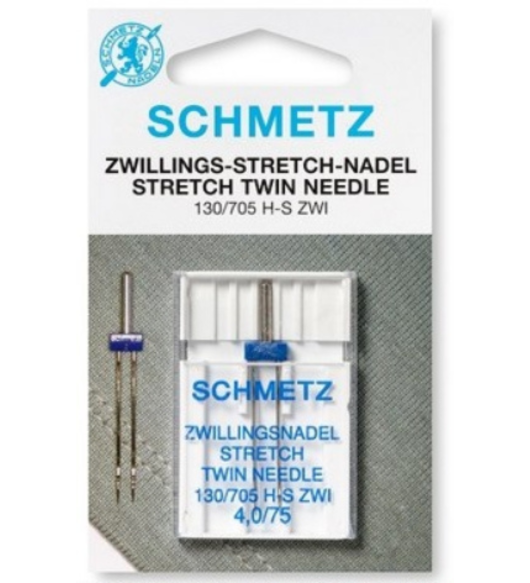 Agulha Dupla Stretch 4.0 mm/75