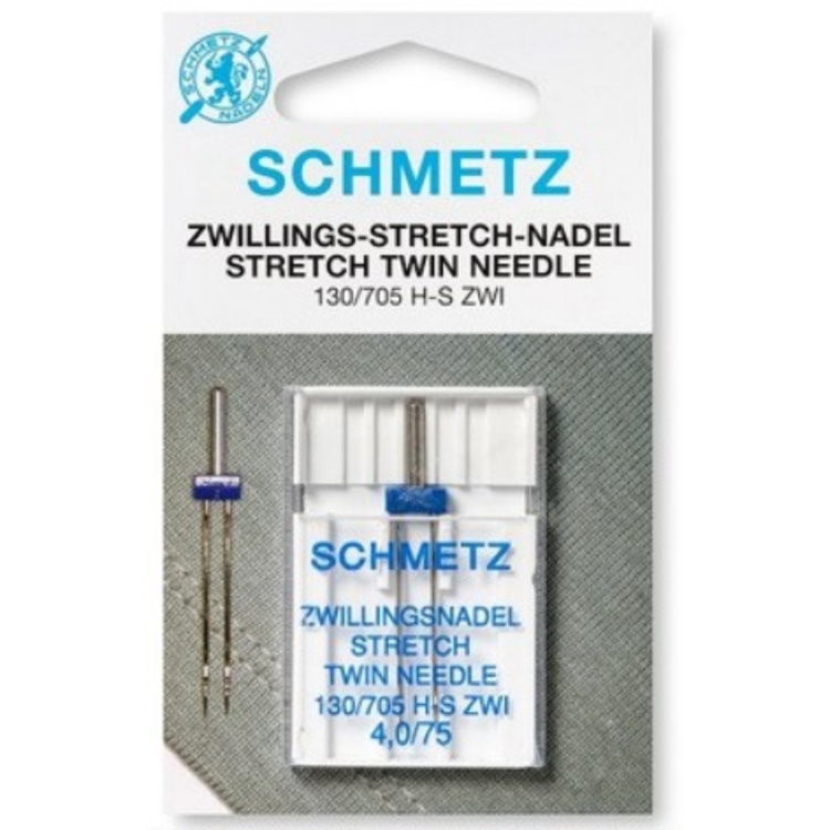Agulha Dupla Stretch 4.0 mm/75