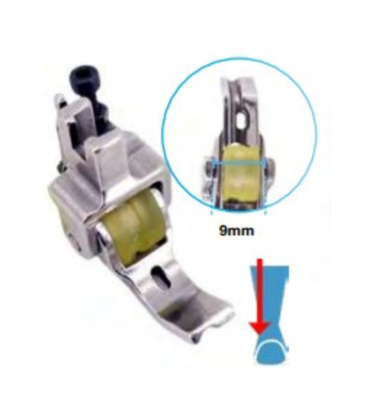 Calcador Jack Com Roda Cordão/Vivo Esq. 1/8