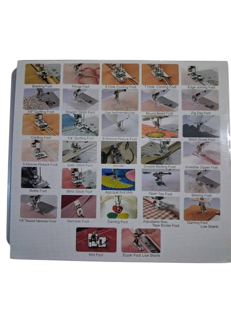 Kit de 32 Calcadores para Maquina de Costura Domestica - Image 3