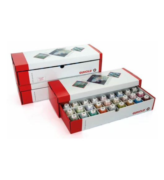Kit 27 Cores Poly 40 Cones De 1000 Metros