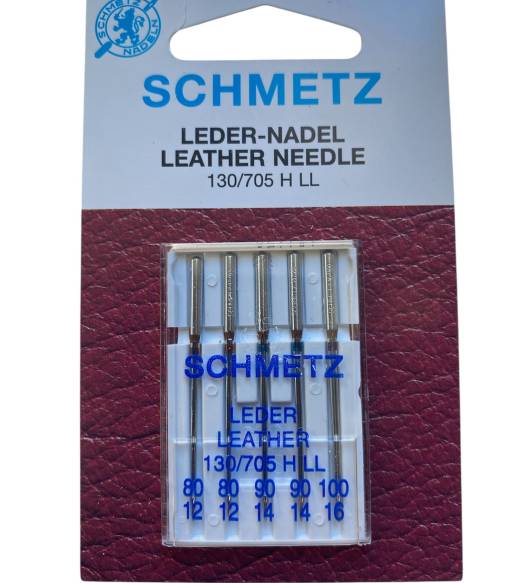 Agulha Schmetz Sortidas Para Peles/Couros